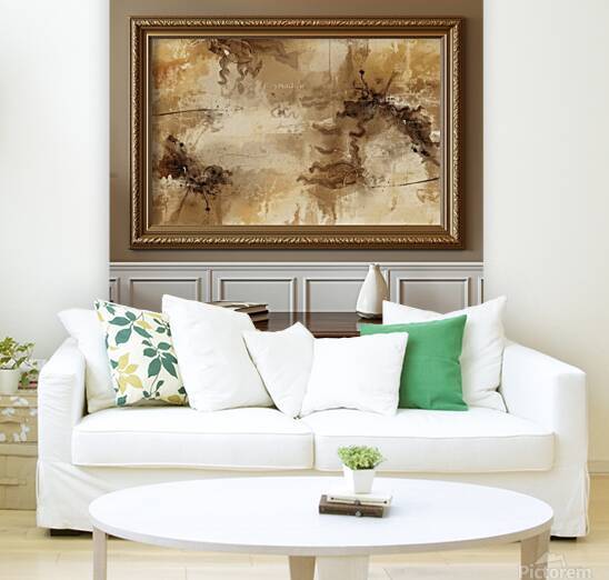 lucid origin A vintage artistic wall piece with i by oufkiy99