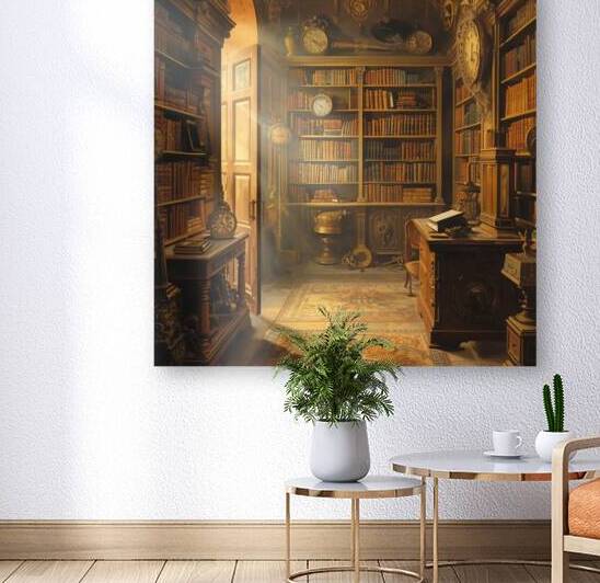 Legacy of the Past – Antique Style Wall Art by oufkiy99