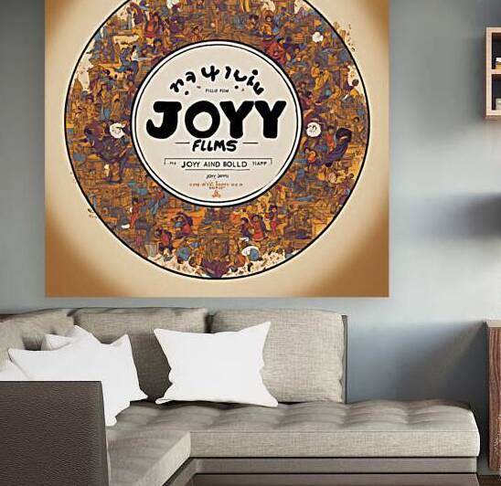“Joy Films Studio Emblem – Vibrant Ink Illustration” by oufkiy99