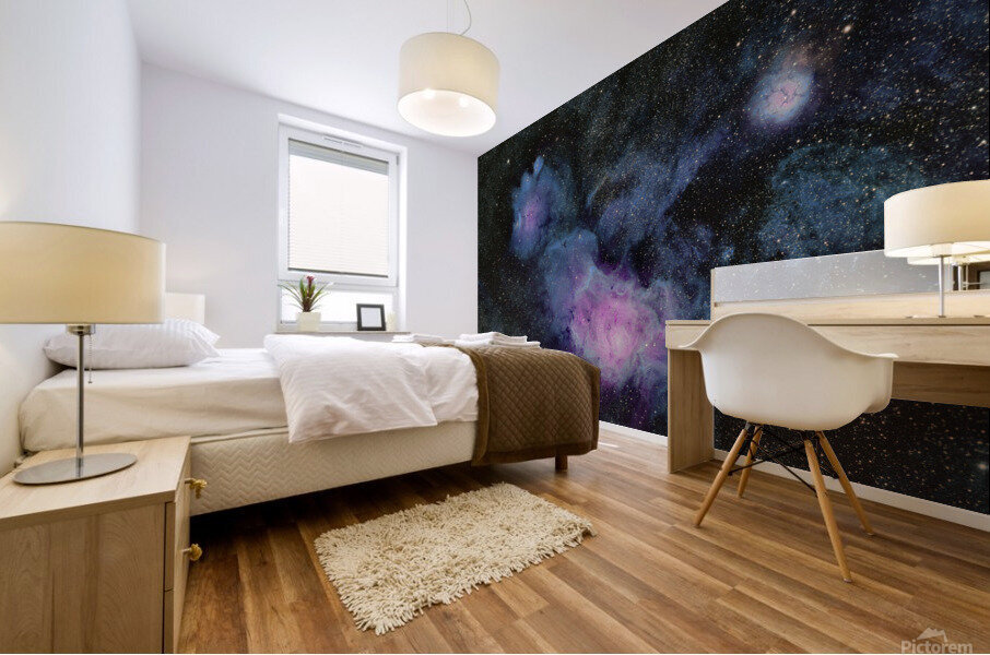 Lagoon Nebula Mural print