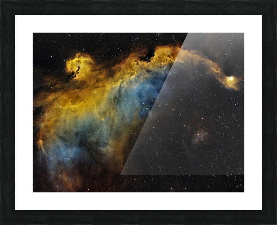Seagull Nebula Picture Frame print