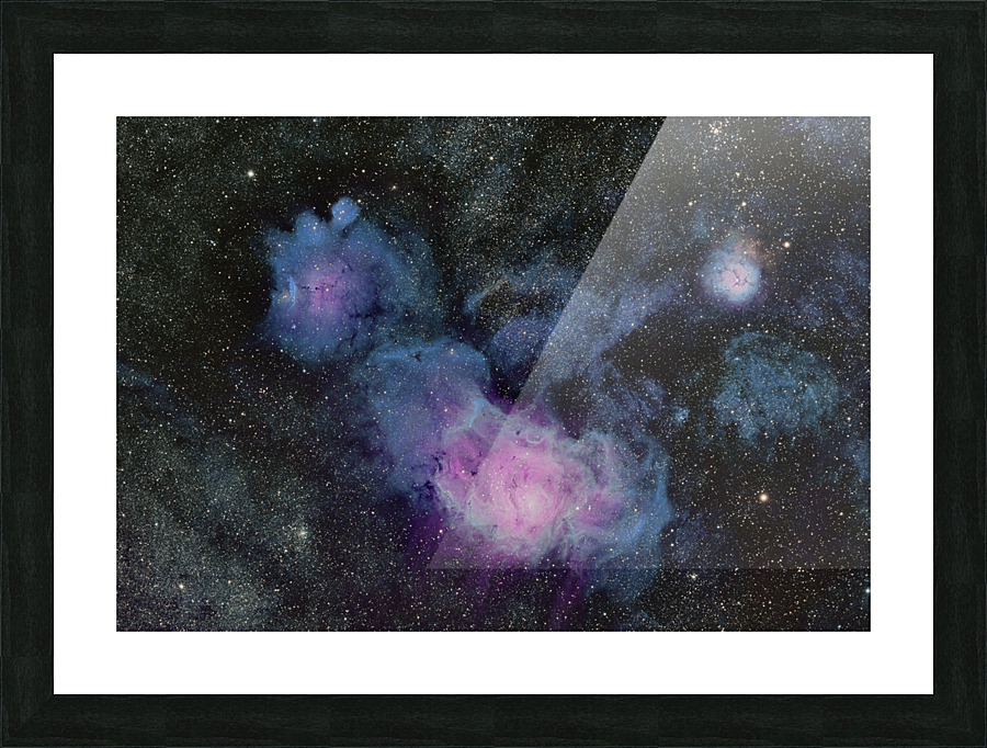 Lagoon Nebula Picture Frame print