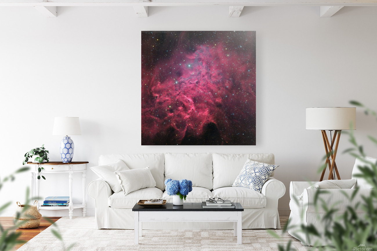 Flaming Star Nebula Reproduction