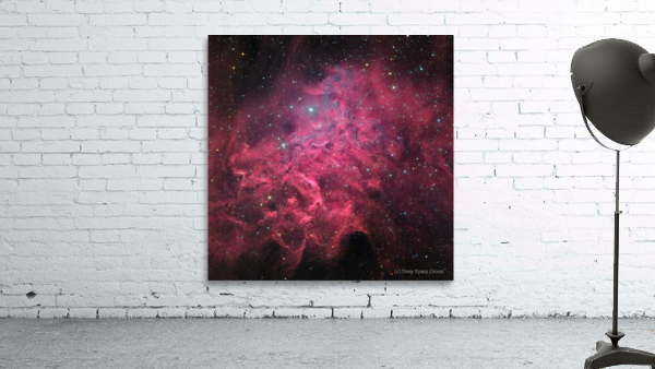 Flaming Star Nebula Wall Preview