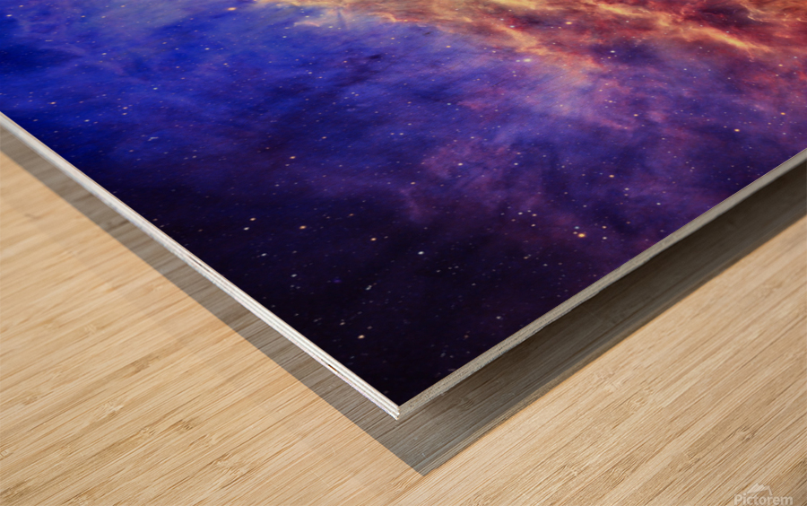 California Nebula Wood print