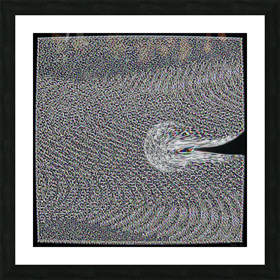 Boom Picture Frame print