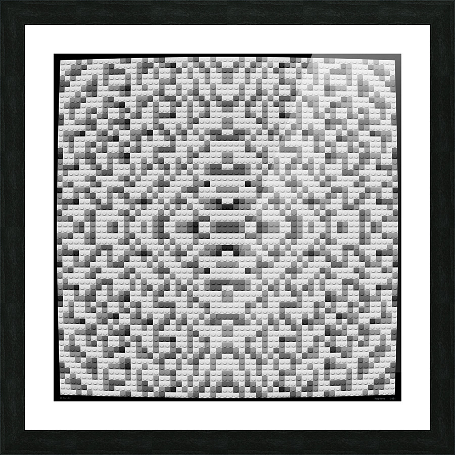 EM Field 02 Picture Frame print