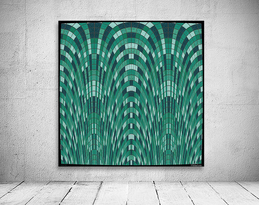Gothic Teal Wall Preview