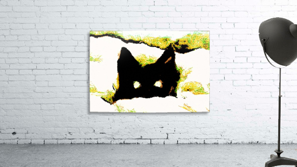 Kitten in snow Wall Preview