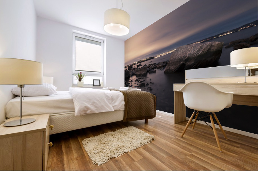 sunset Mural print