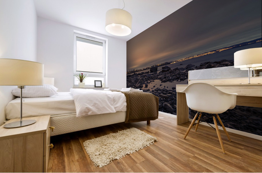 sunset Mural print