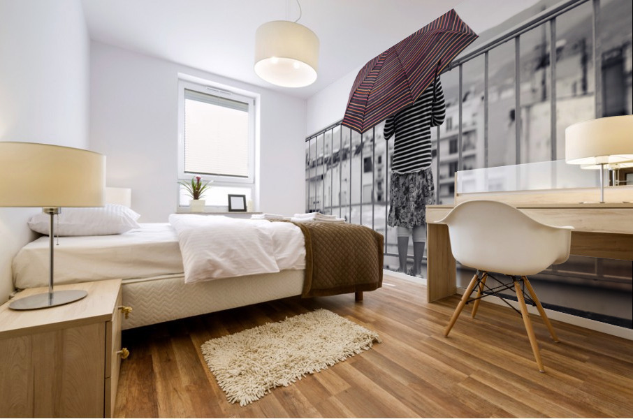 Paraply Mural print