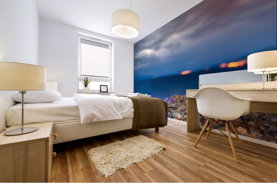 sea by night Mural print