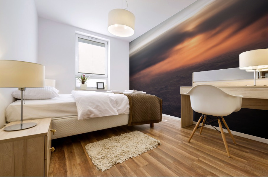 in the sky Mural print