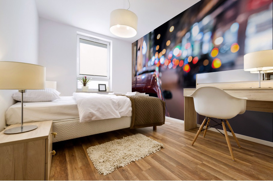 night people Mural print