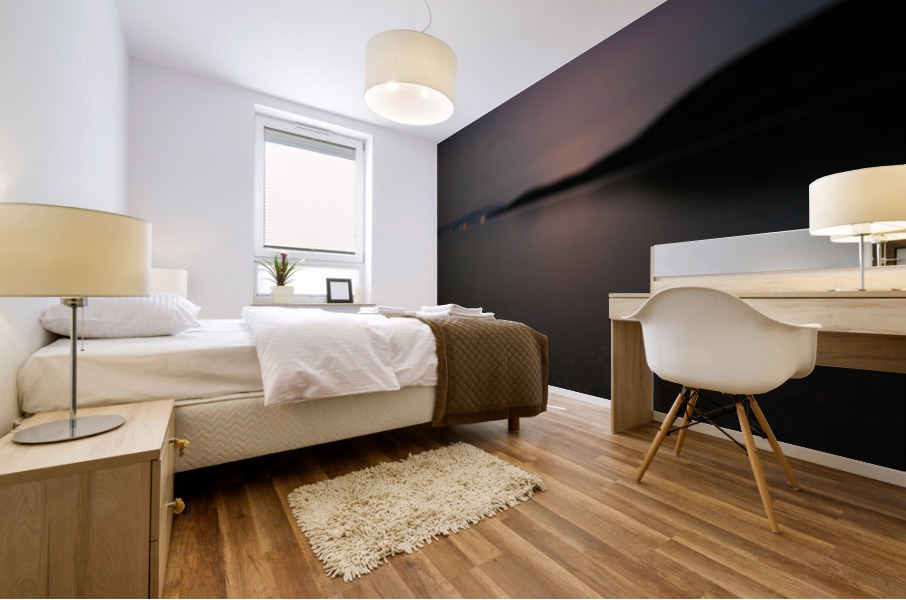 blurry waters Mural print