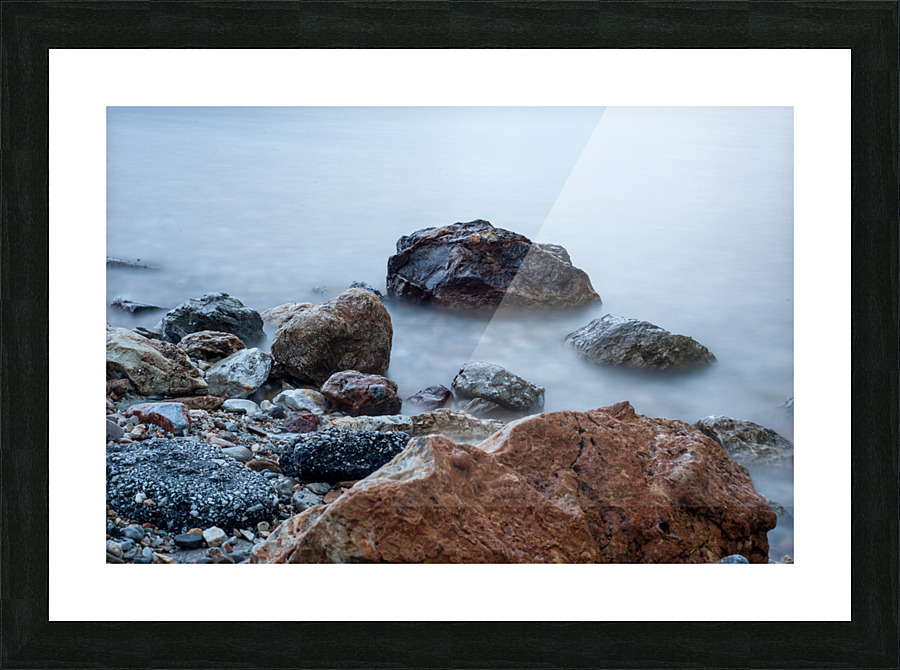 stones Picture Frame print