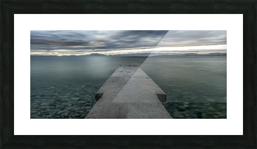 Bryggan Picture Frame print