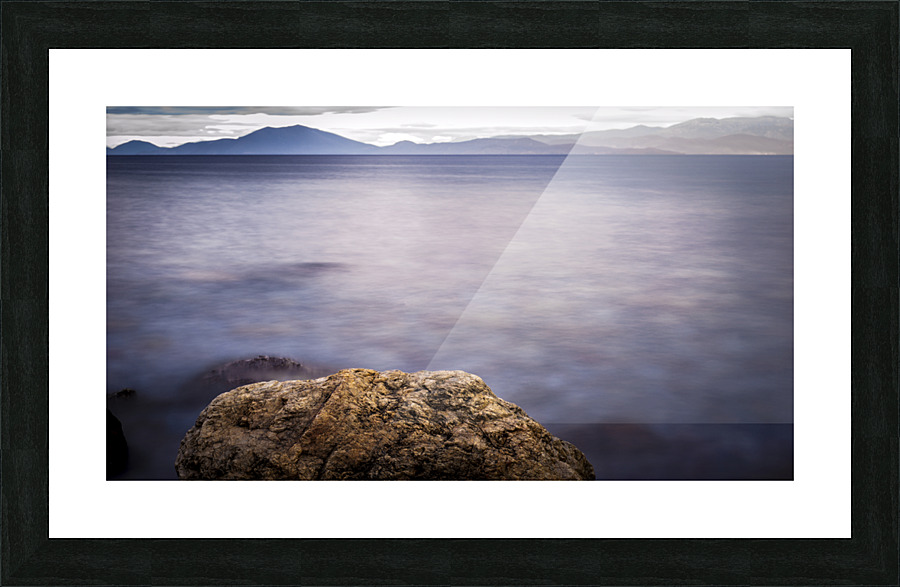 The Yellow Stone Picture Frame print