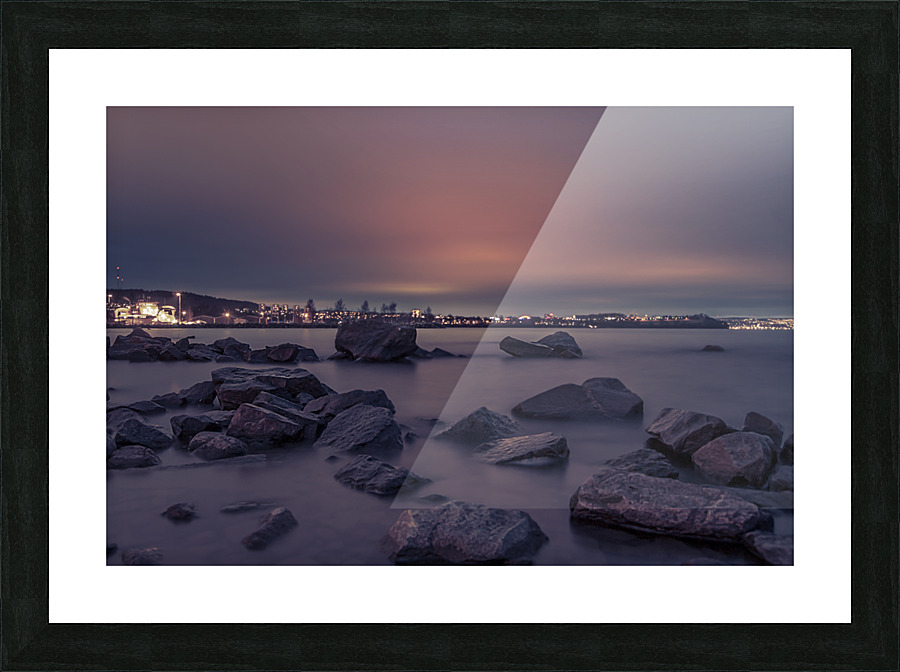 Sunset Picture Frame print