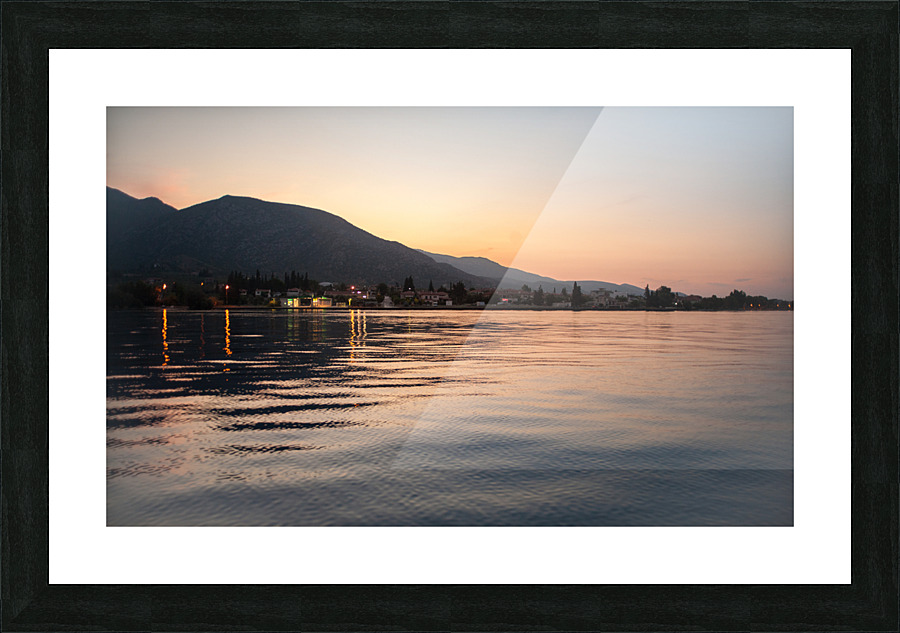 Greece Picture Frame print