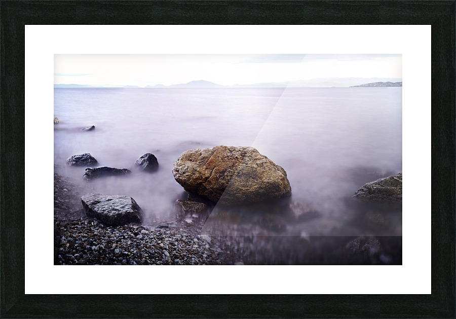The Stone Picture Frame print