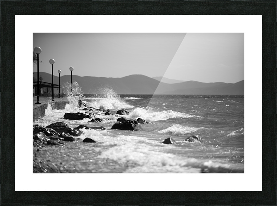 waves Picture Frame print