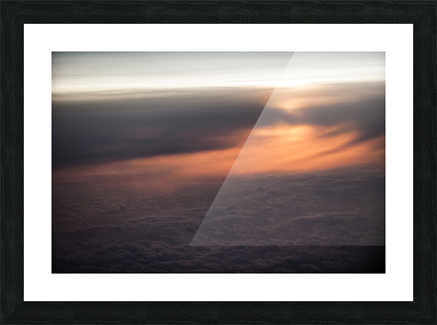 in the sky Picture Frame print