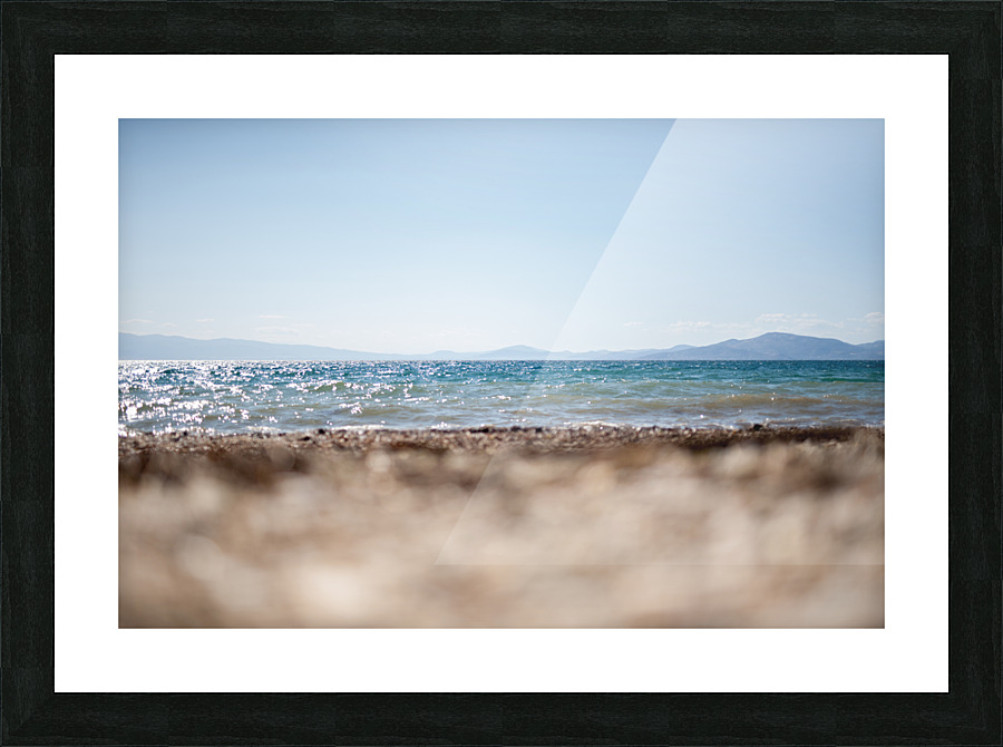 seaside colors Picture Frame print