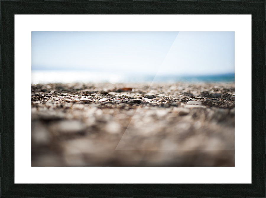 beach closeup Picture Frame print