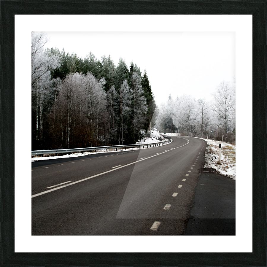 on my way Picture Frame print