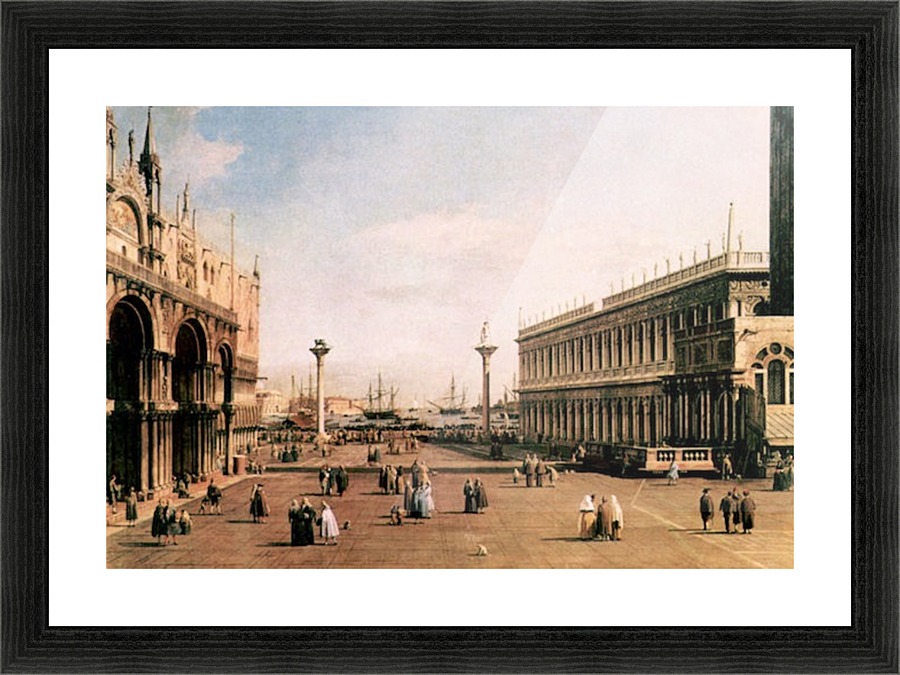 La Piazza Picture Frame print