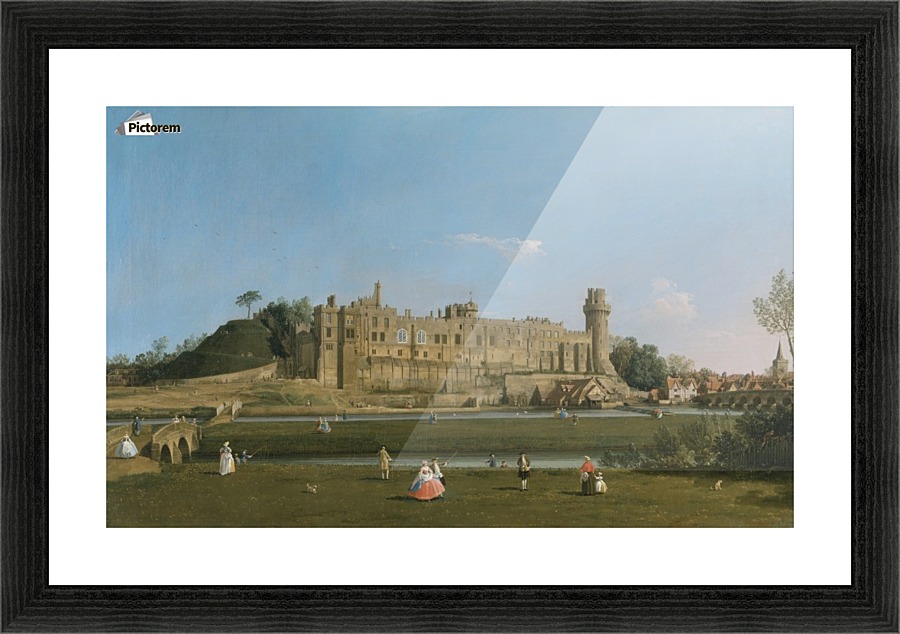 Warwick castle Picture Frame print