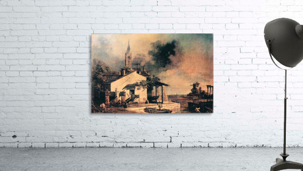 Lagoon landscape Wall Preview