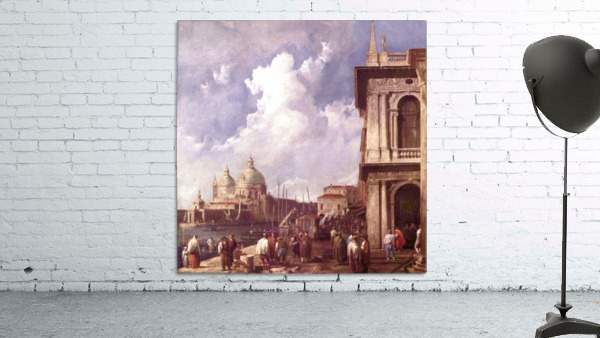 Piazza in Venice Wall Preview