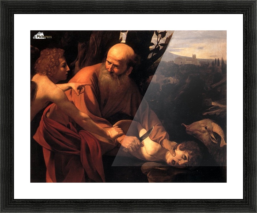 The Sacrifice Picture Frame print