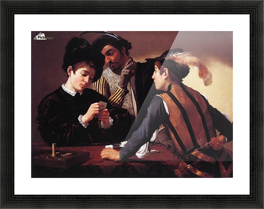 The cardsharps Picture Frame print