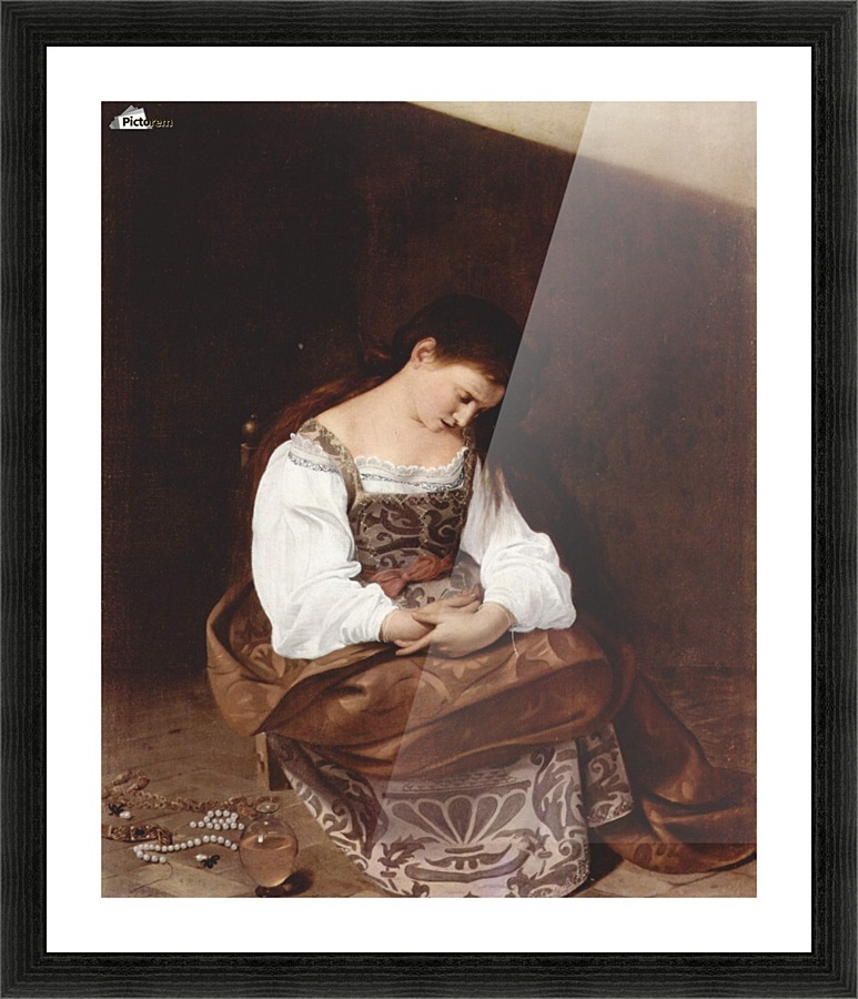Penitent Magdalene Picture Frame print