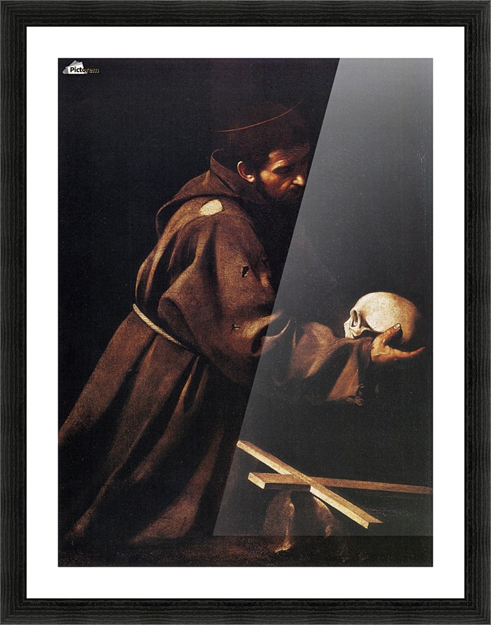 St Francis Picture Frame print