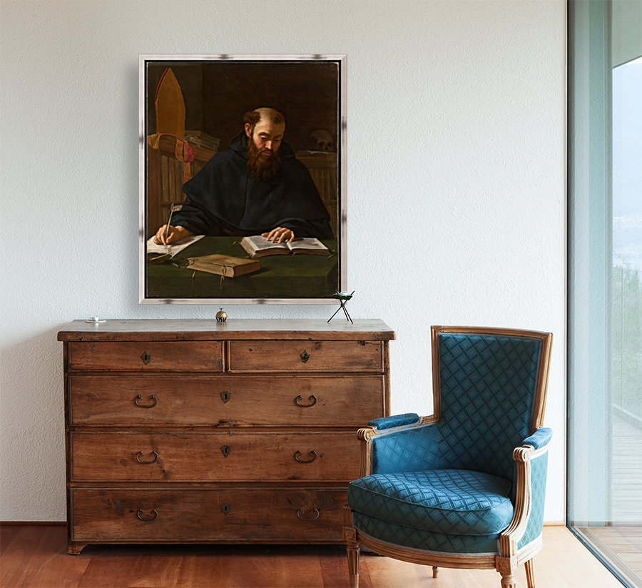 Saint Augustine in his study Reproduction