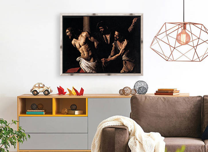 Christ at the column by Caravaggio