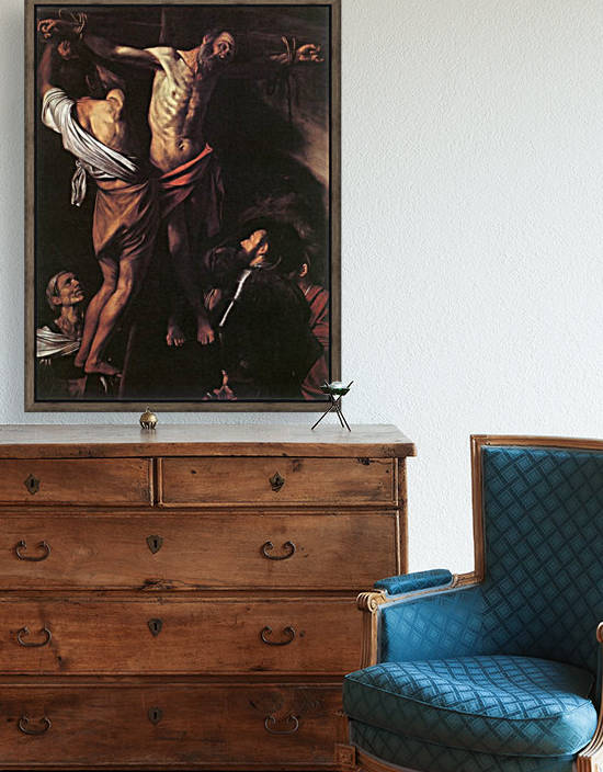 Crucifixion of Sant Andrew by Caravaggio