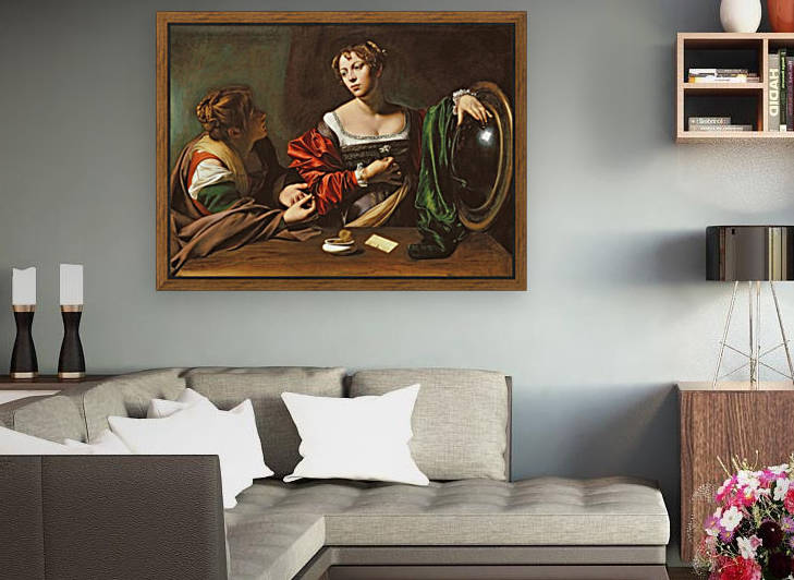Martha and Mary by Caravaggio