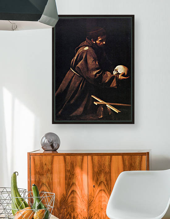 St Francis by Caravaggio
