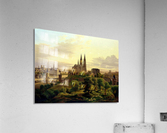 Una ciudad medieval Acrylic Print