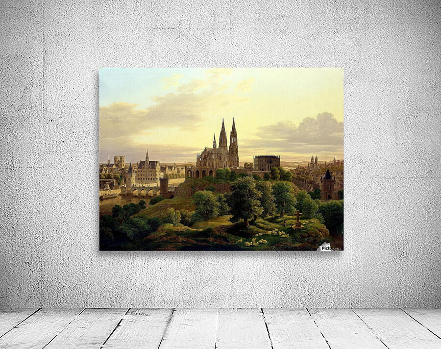 Una ciudad medieval Wall Preview