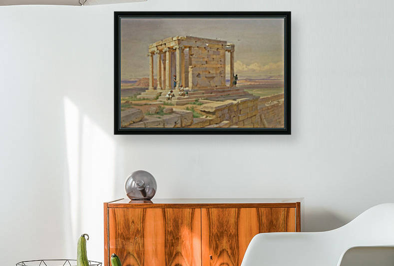 The Temple of Athena Nike by Carl Werner