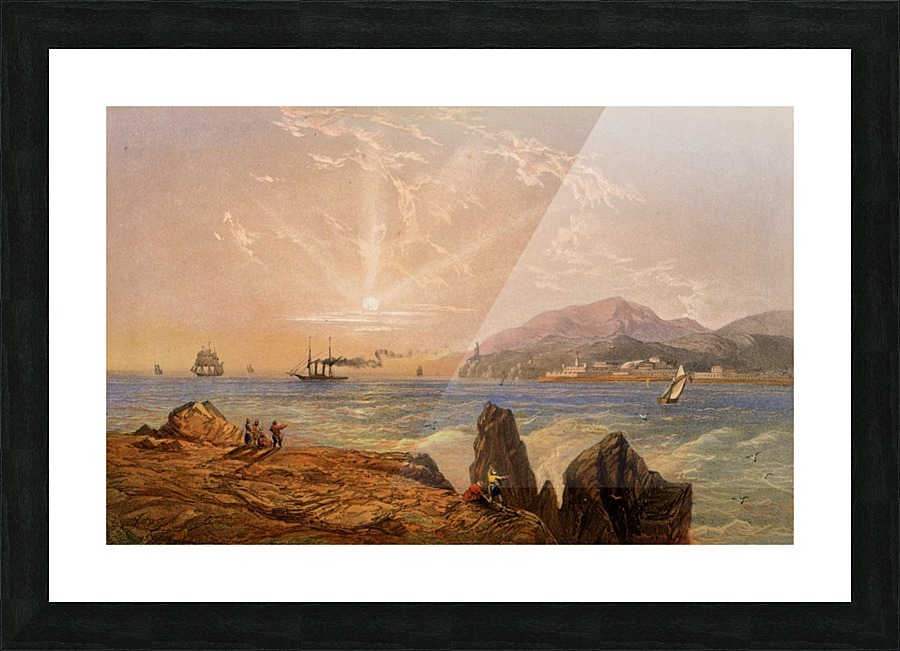 The Bosphorus Picture Frame print