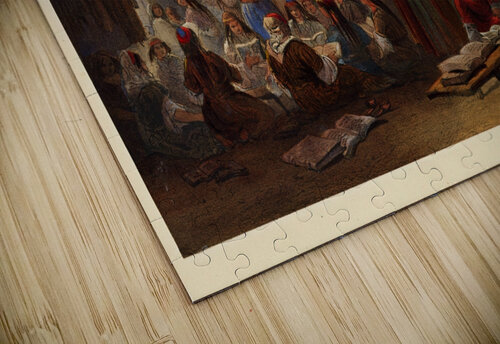 Tatar school for children Carlo Bossoli puzzle