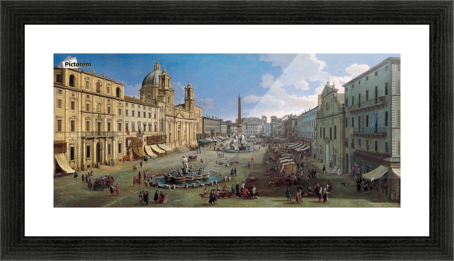 Piazza Navona Picture Frame print